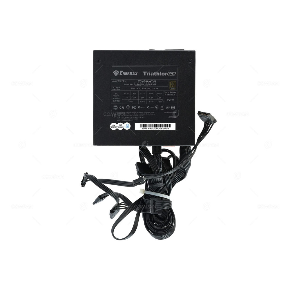 ETA450AWT ENERMAX 450W 80 PLUS BRONZE POWER SUPPLY